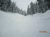Same Gully looking up. Siver Star