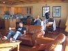 Inside Condo.L to R Scott,AJ,Pete