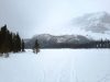 Looking back across Bow Lake