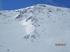 Conditions in Paradise Bowl skiers right
