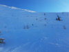 Looking back up to Out of Bounds in West Bowl