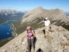 Arriving at the summit of Little Lougheed
