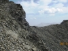 Ridge joining at the false summit