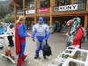 Batman & Superman ready for the Slush Cup